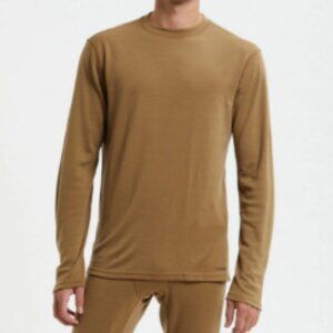 Filson Mens Long Sleeve Merino Wool Crew Neck Tee Shirt Sz L Outdoorsmen Camping